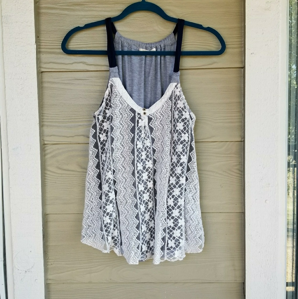 Embroidered Tank Top